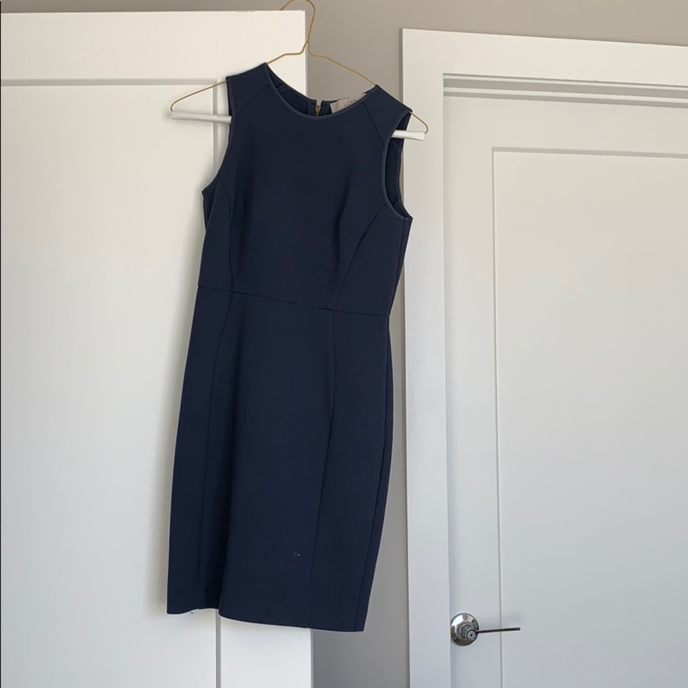 Loft grey shift dress, size 00p